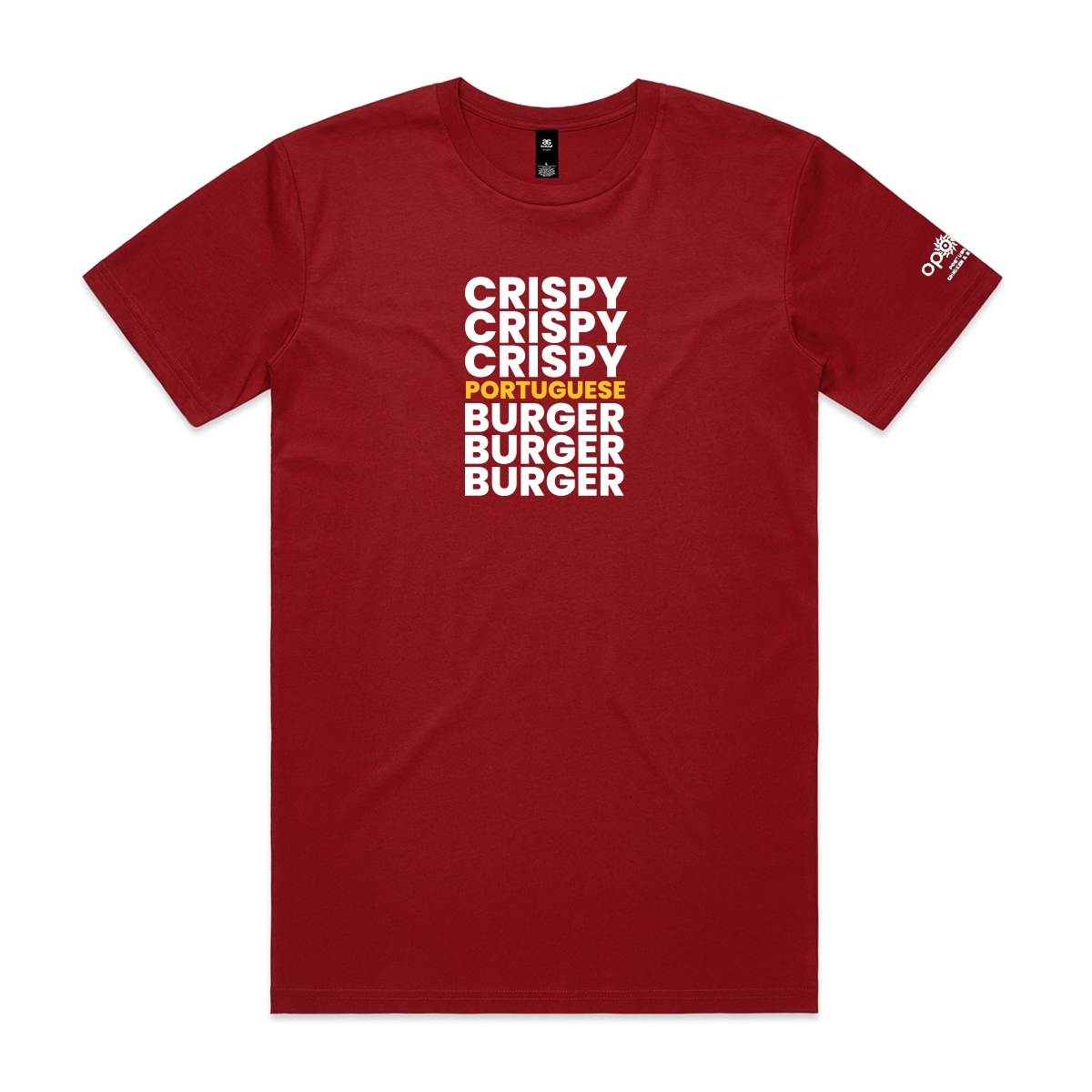 Picture of Men’s Oporto Portuguese Crispy Burger T-Shirt
